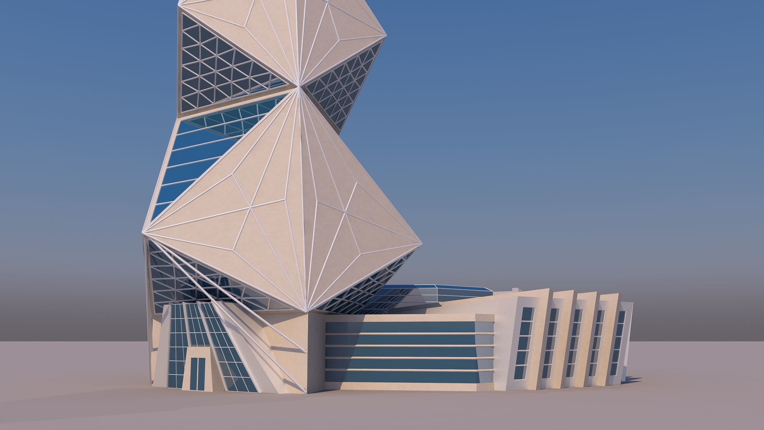 0149 - Future Skyscraper 3D model_7