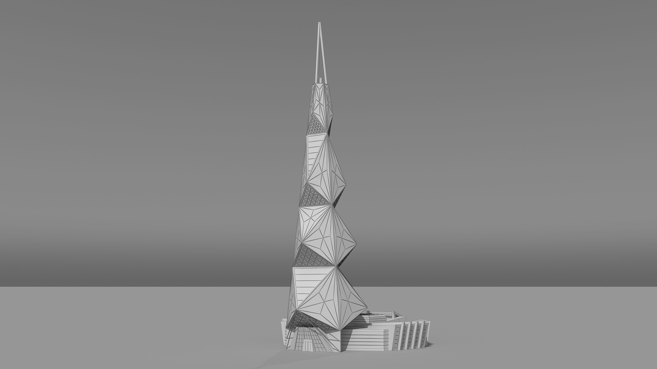 0149 - Future Skyscraper 3D model_19
