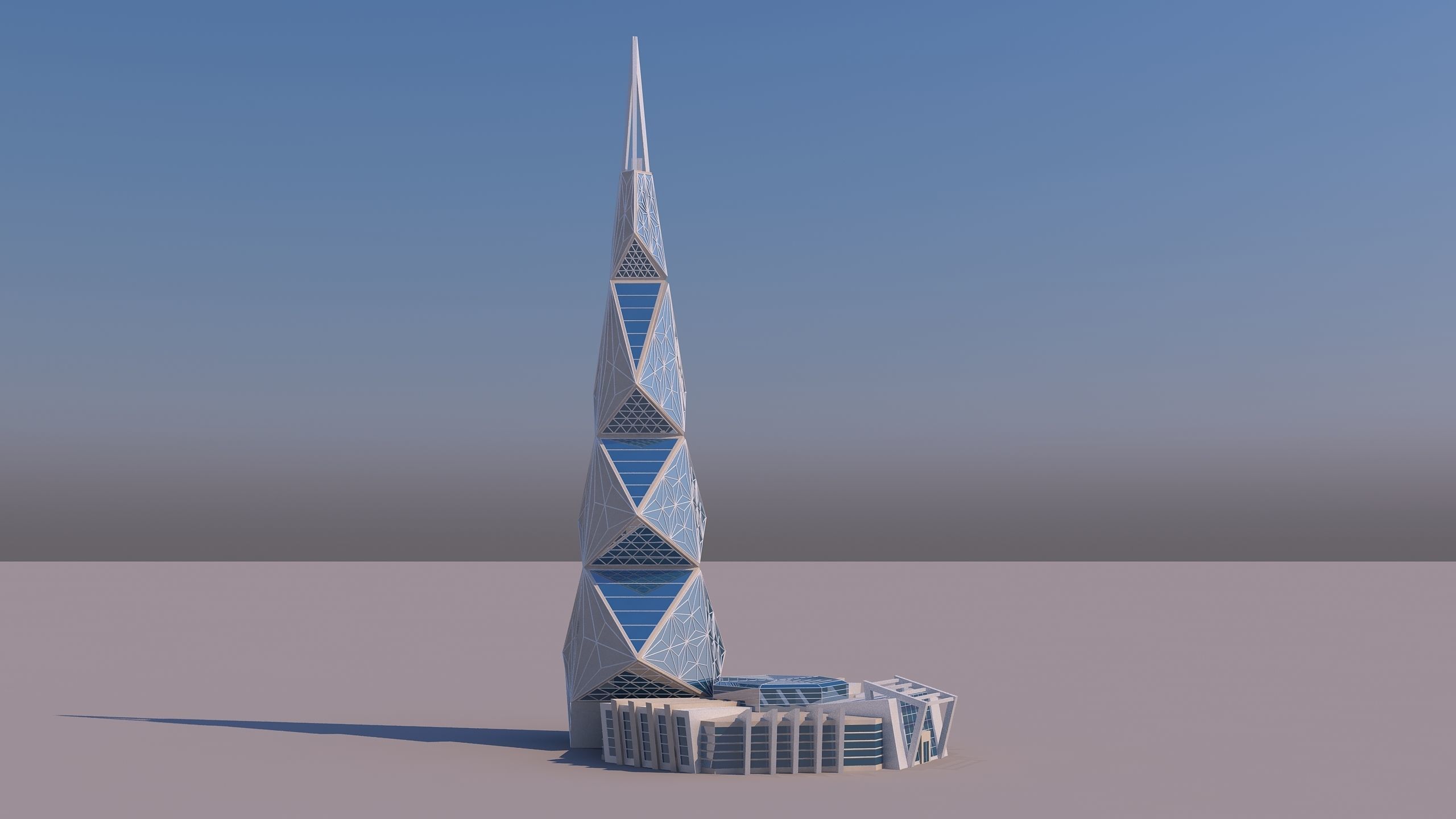 0149 - Future Skyscraper 3D model_5