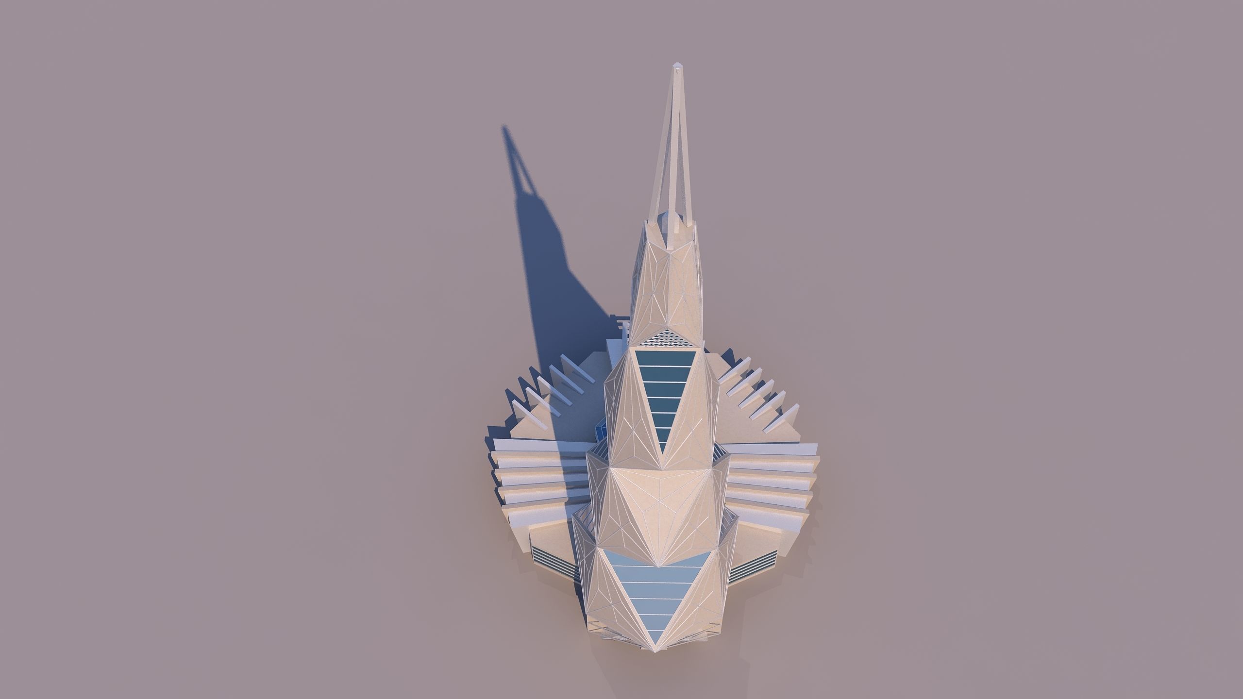 0149 - Future Skyscraper 3D model_3