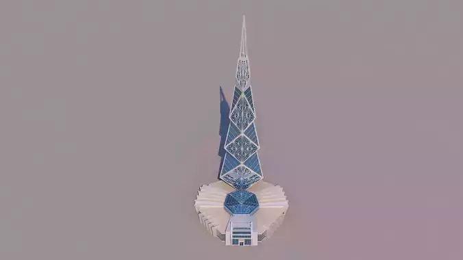 0149 - Future Skyscraper 3D model