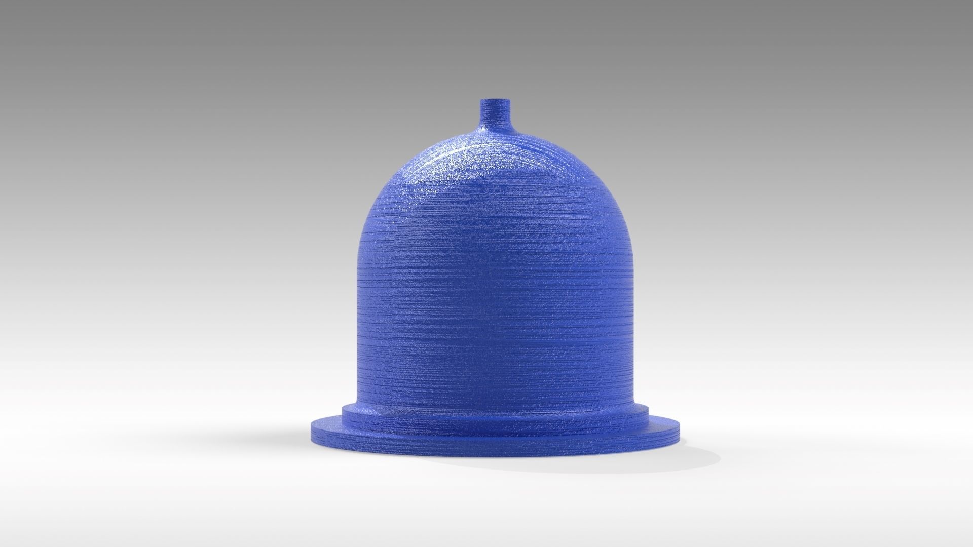 Flower pot 3D print model_3