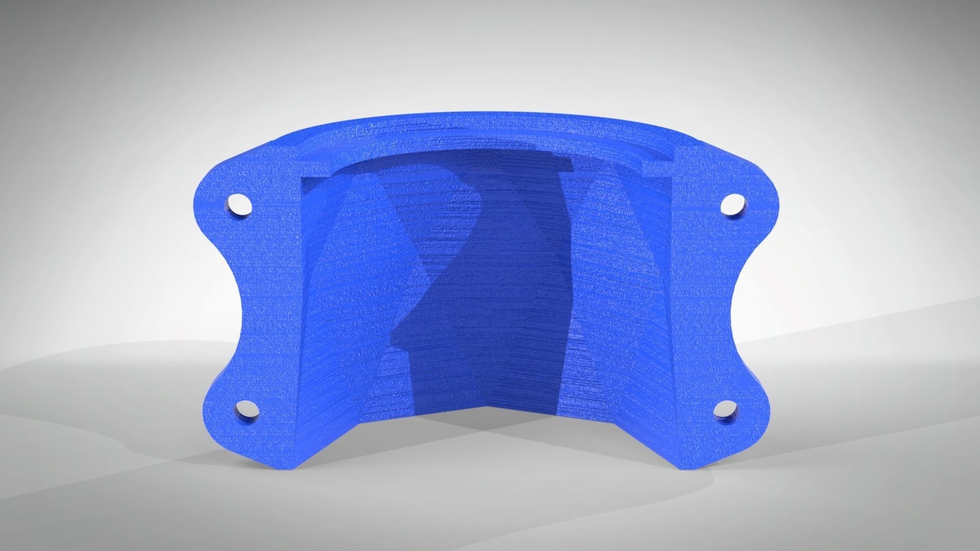 Flower pot 3D print model_5