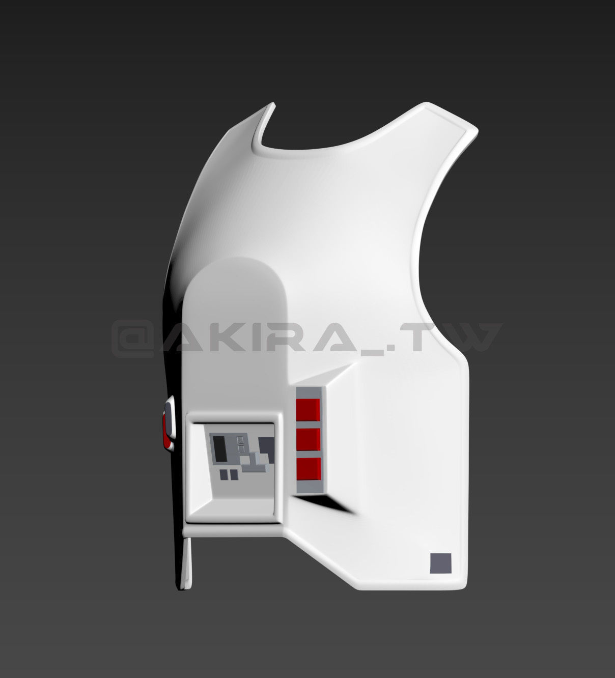 Star Wars Episode V TS Snow Trooper Armor 3D print model_8