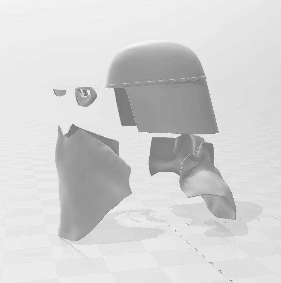 Star Wars Episode V TS Snow Trooper Armor 3D print model_34