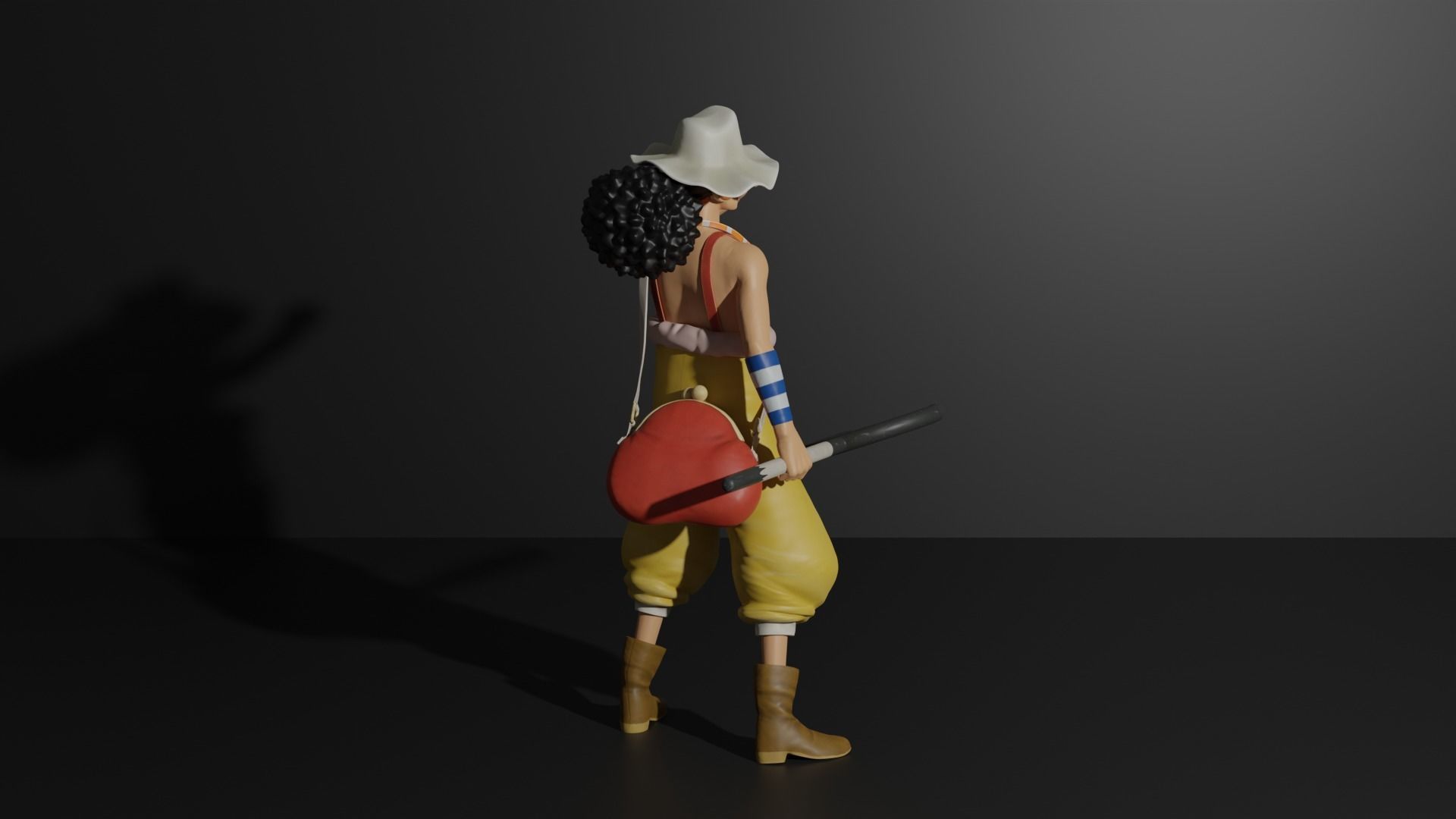 Usopp time skip - One Piece 3D print model 3D print model_2