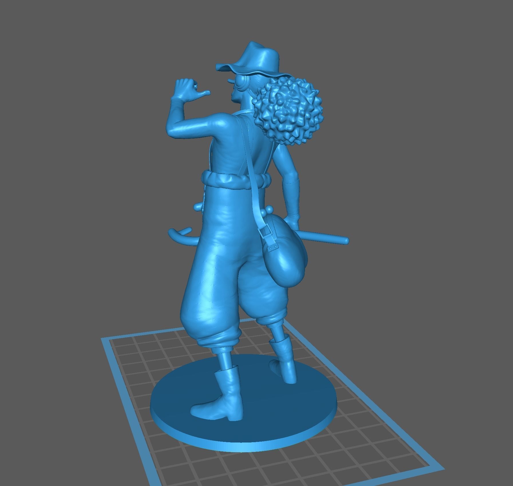 Usopp time skip - One Piece 3D print model 3D print model_13