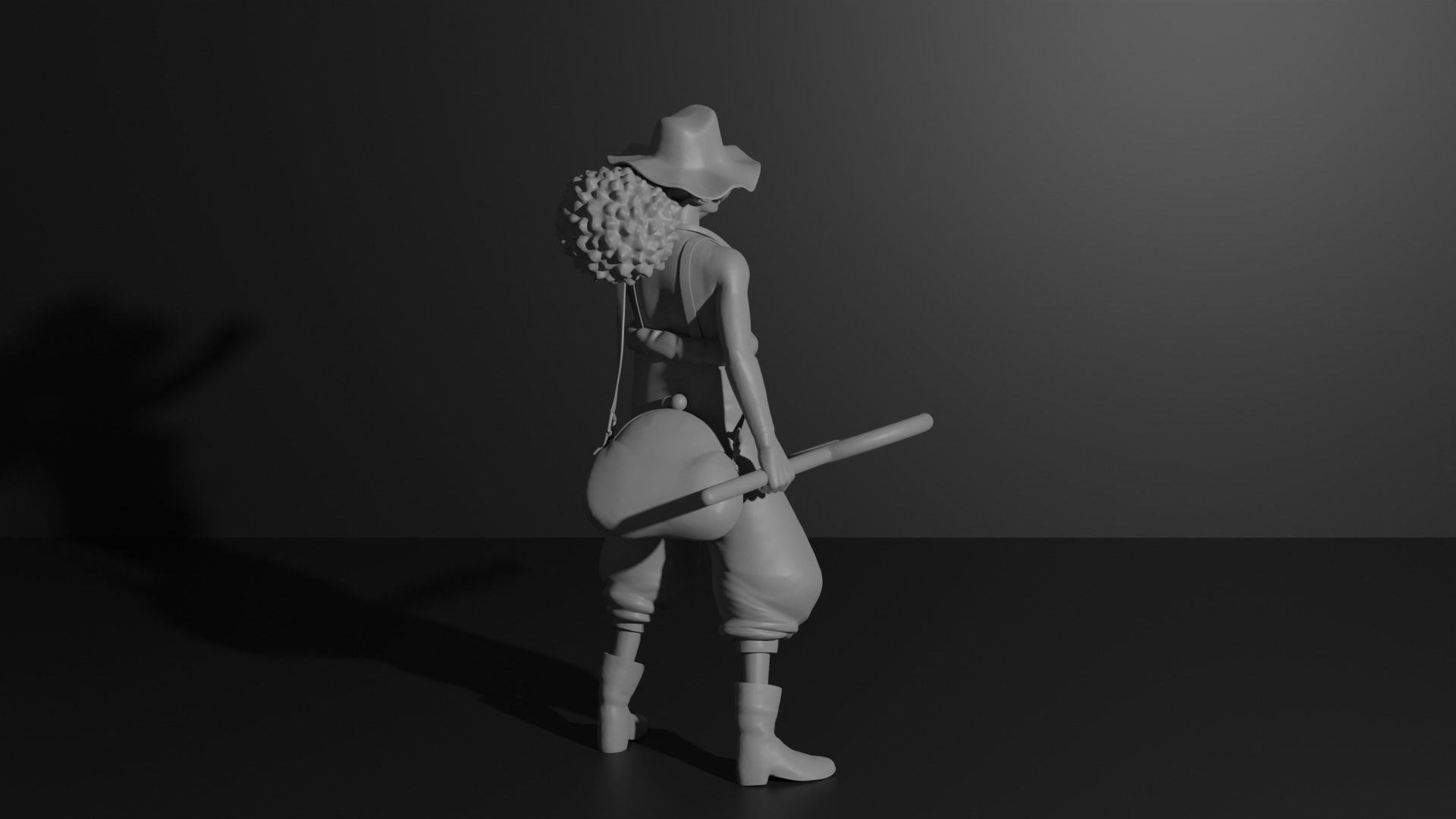 Usopp time skip - One Piece 3D print model 3D print model_6