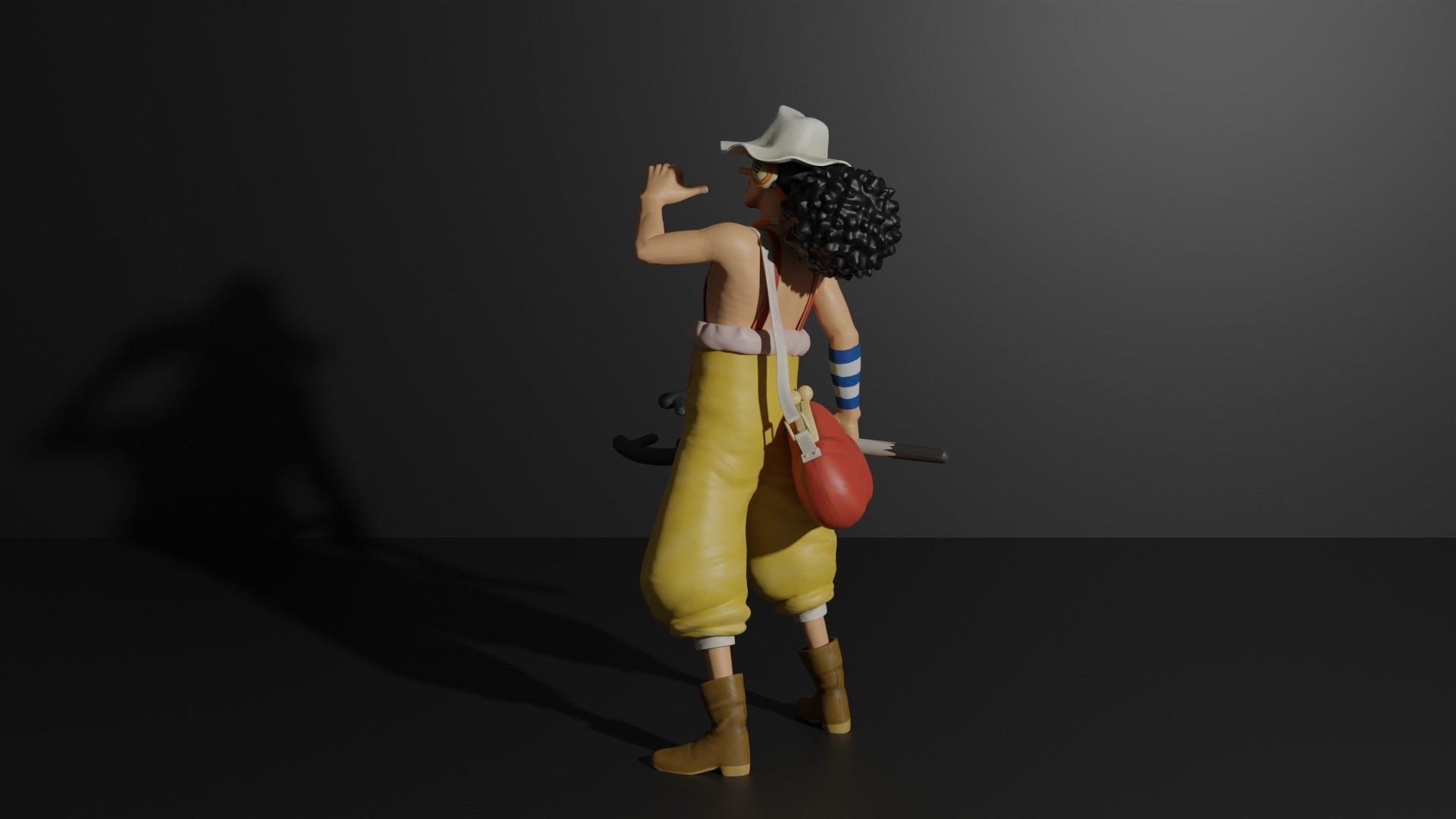 Usopp time skip - One Piece 3D print model 3D print model_3