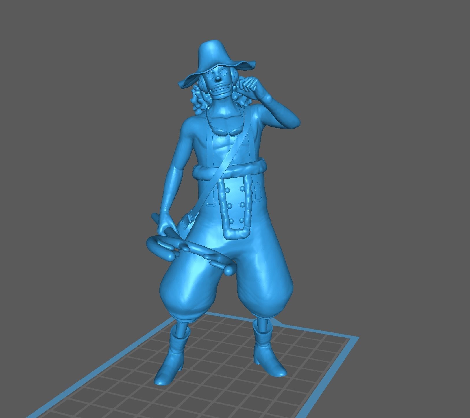 Usopp time skip - One Piece 3D print model 3D print model_8