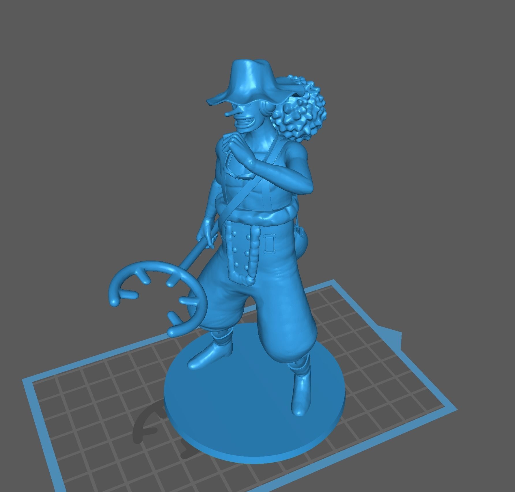 Usopp time skip - One Piece 3D print model 3D print model_10