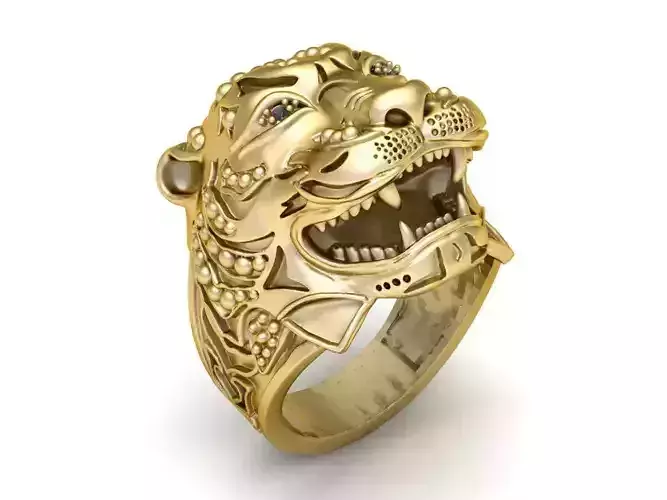 The Tiger Gold Ring