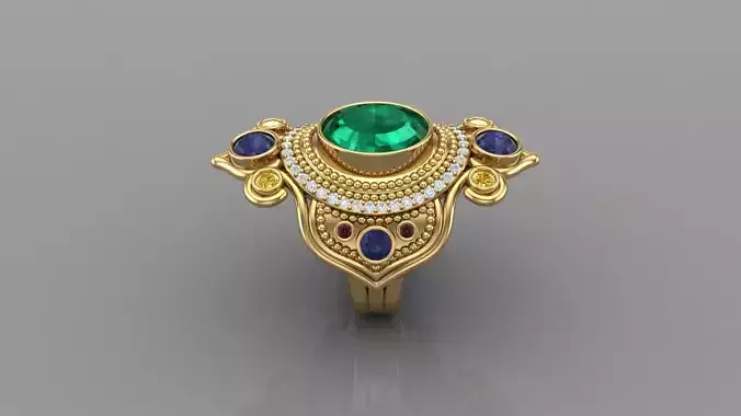 Women Ring Cad File 