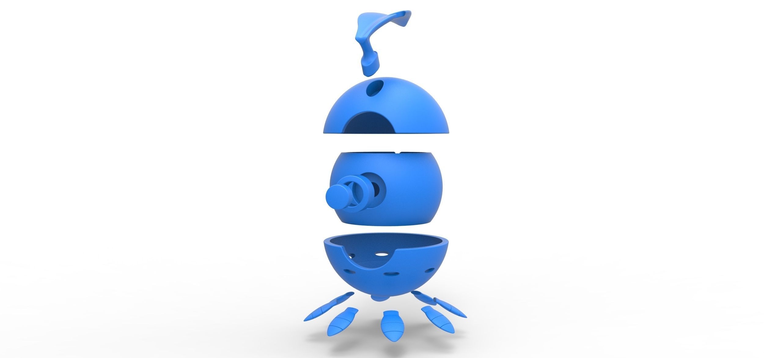 Bayleef orb 3D print model_20