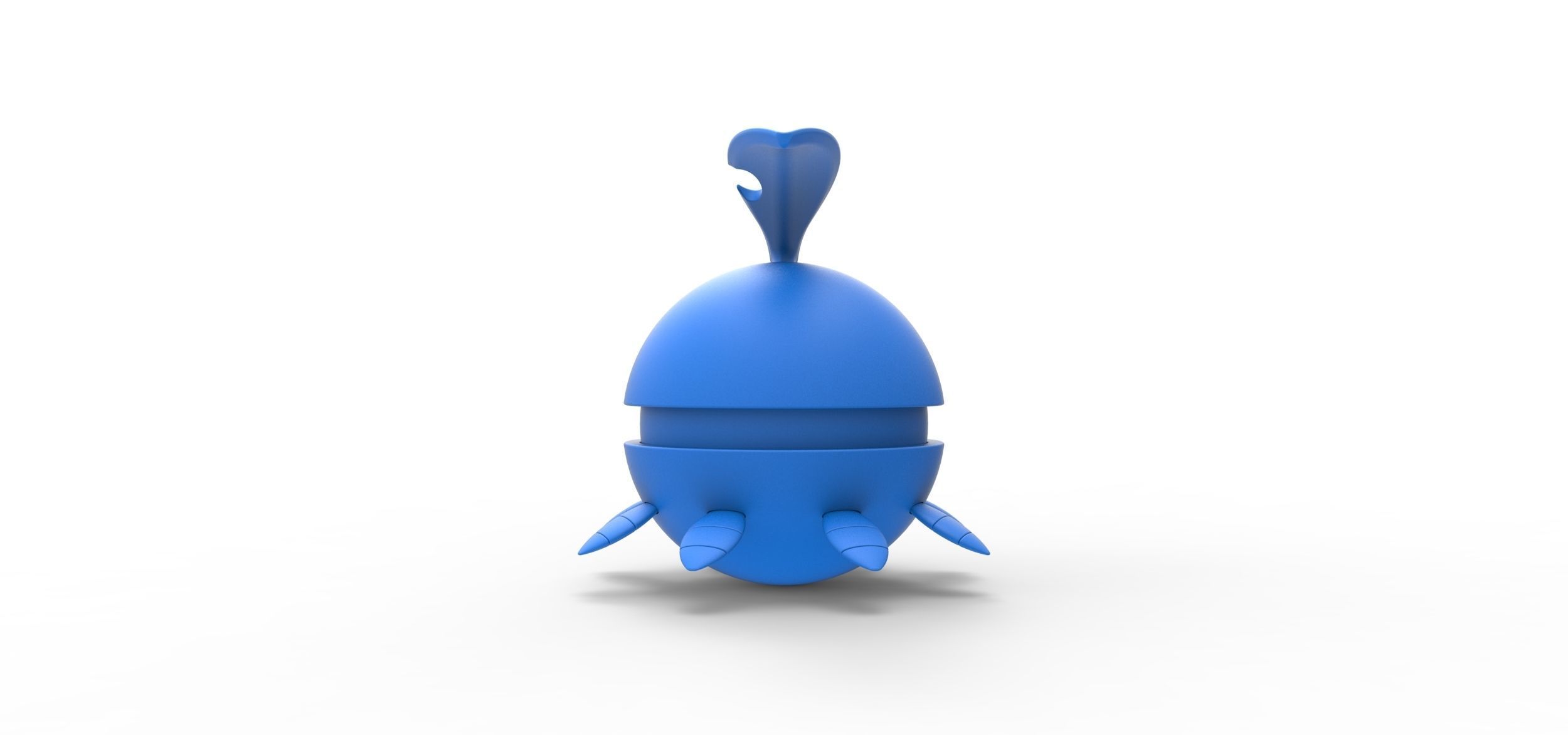 Bayleef orb 3D print model_17