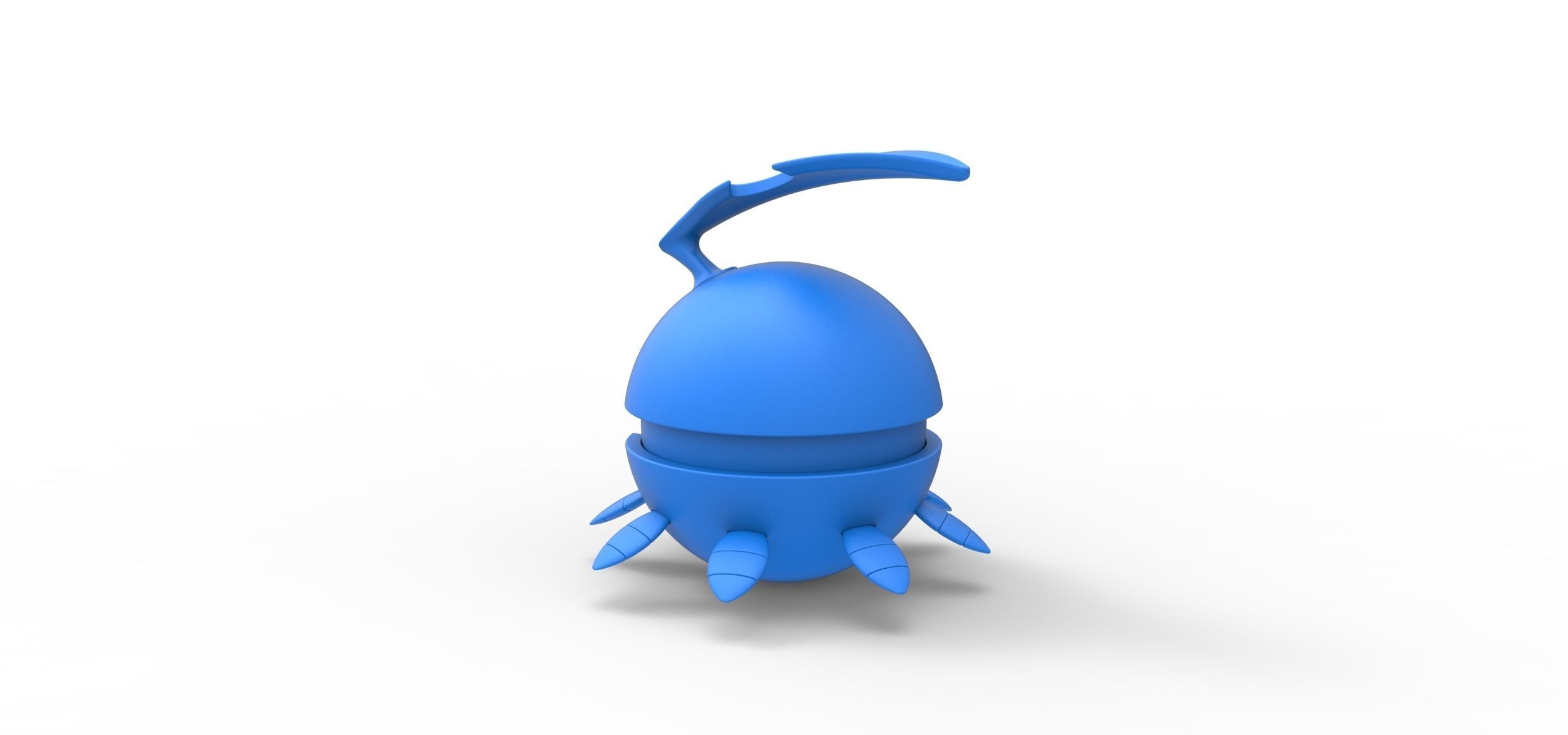Bayleef orb 3D print model_16