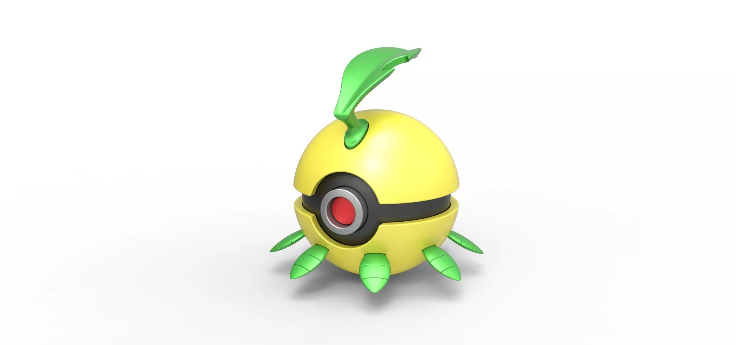 Bayleef orb 3D print model_0