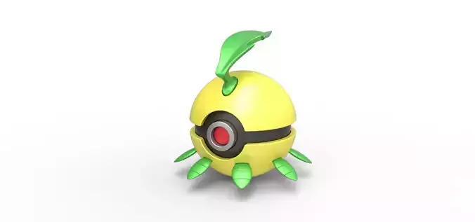Bayleef orb 3D print model