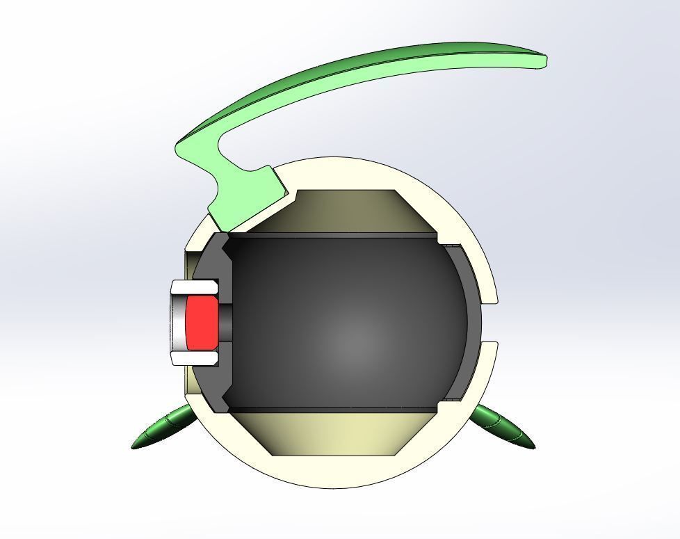 Bayleef orb 3D print model_23