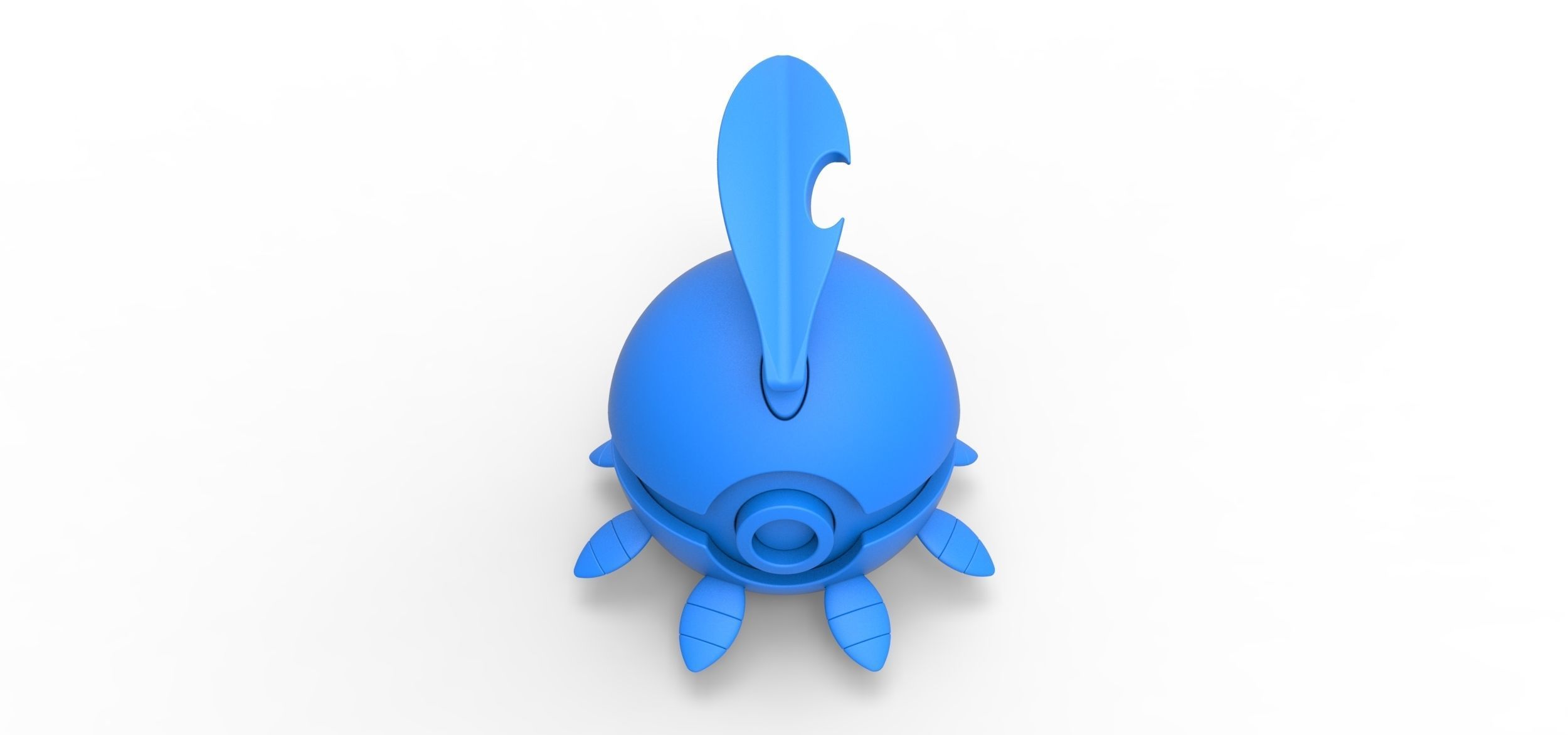 Bayleef orb 3D print model_12