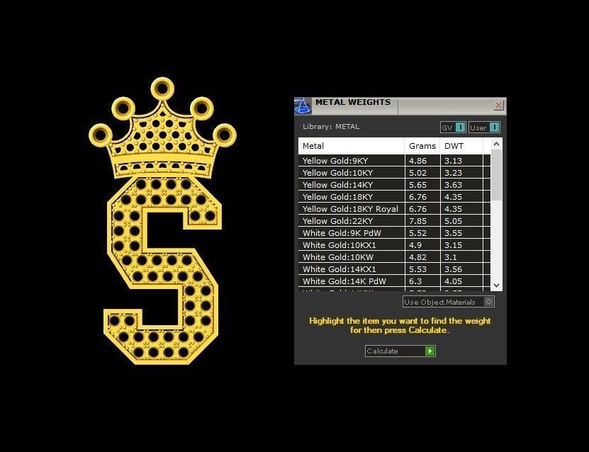 Alphabet Version 1 Letter S 3D print model_5