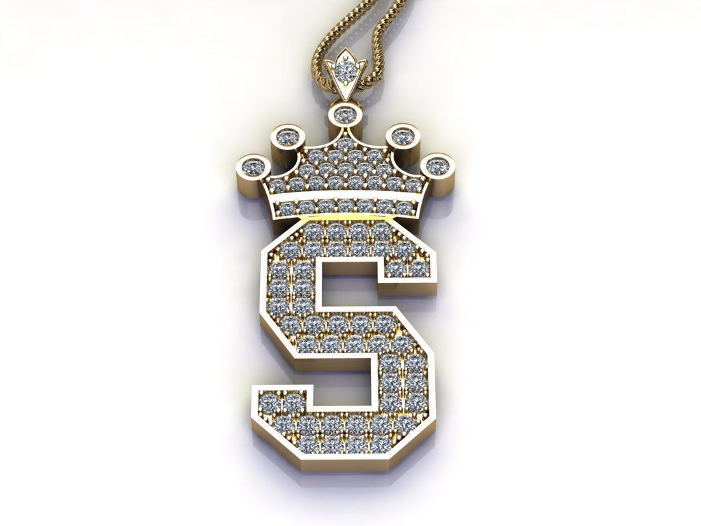 Alphabet Version 1 Letter S 3D print model_4