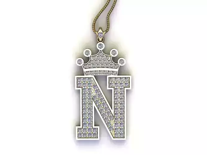 Alphabet Version 1 Letter N