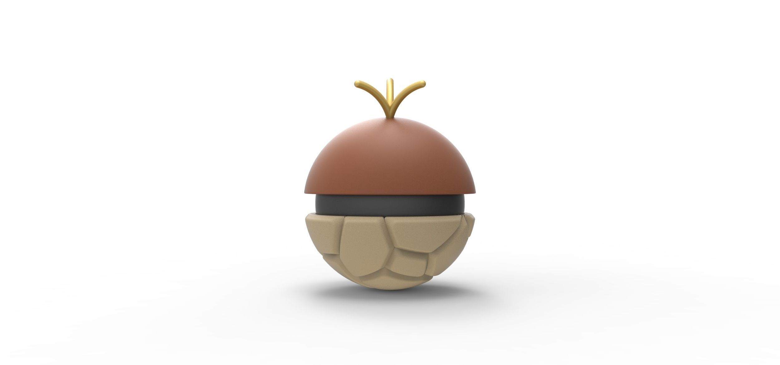  Diglett orb 3D print model_8