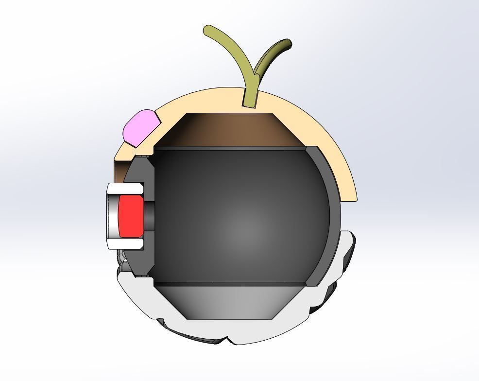  Diglett orb 3D print model_23