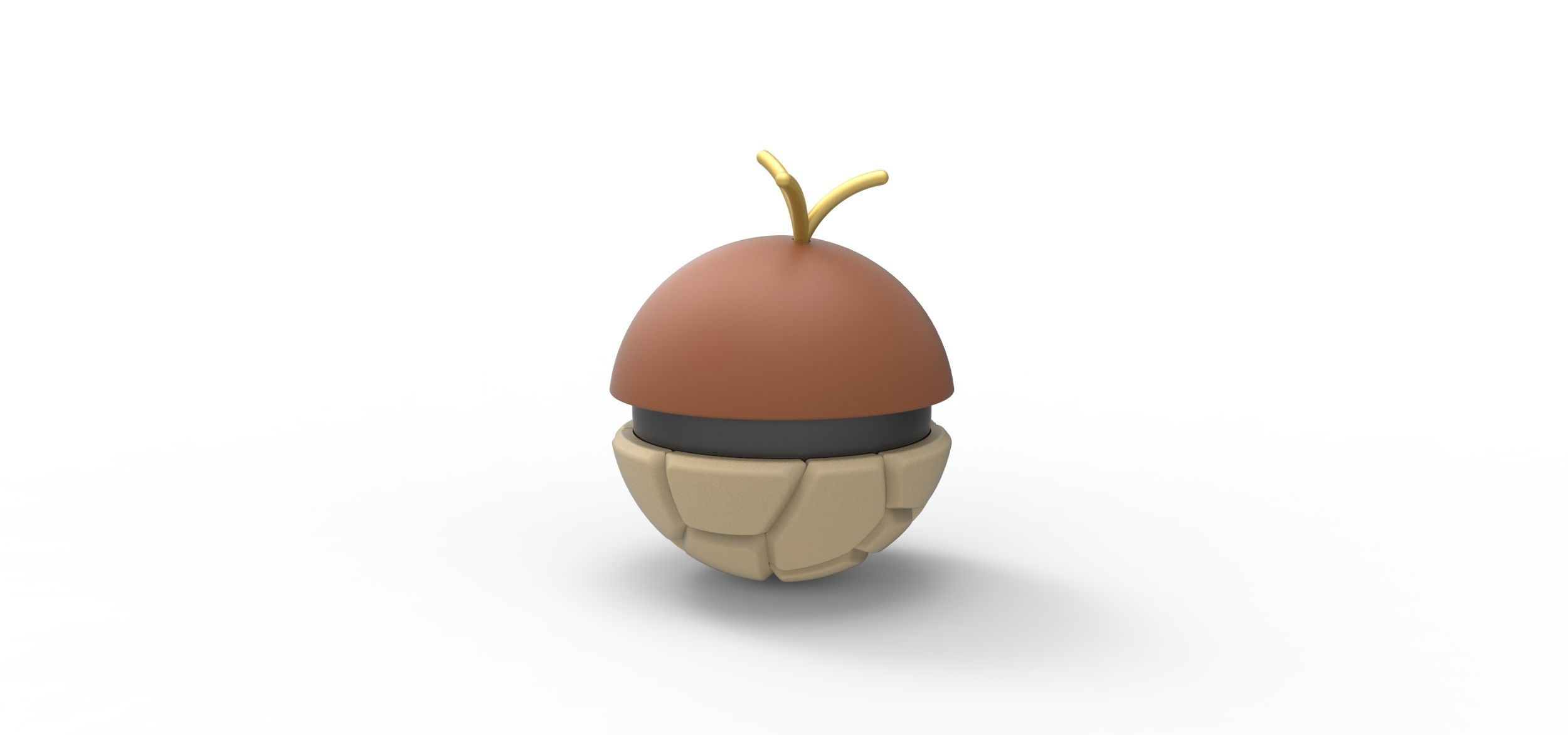  Diglett orb 3D print model_7