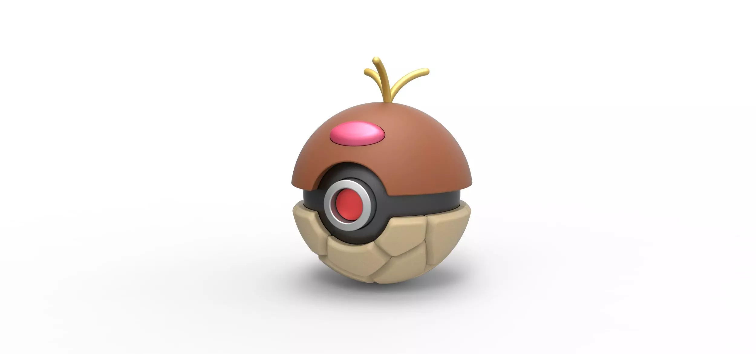  Diglett orb 3D print model_0