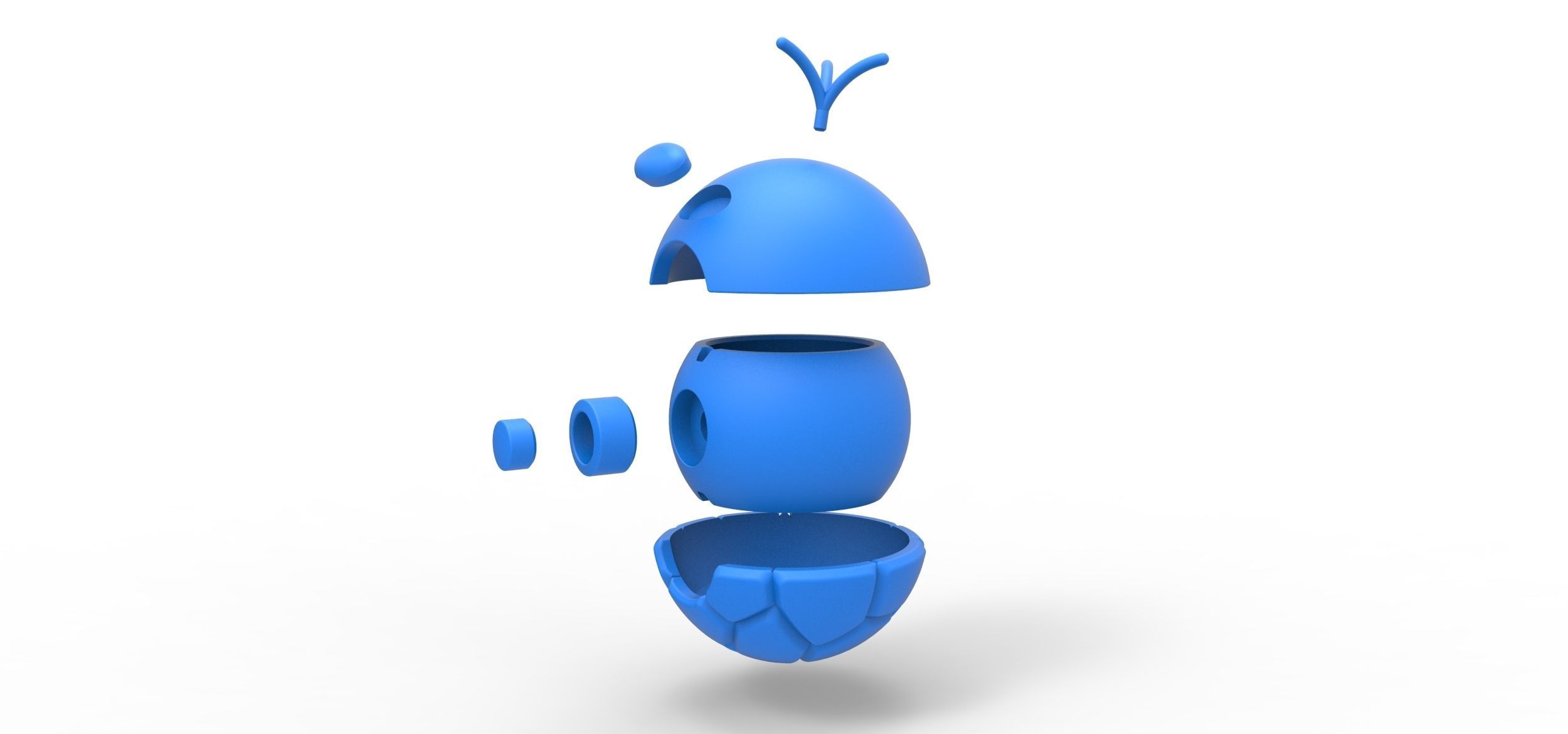  Diglett orb 3D print model_18