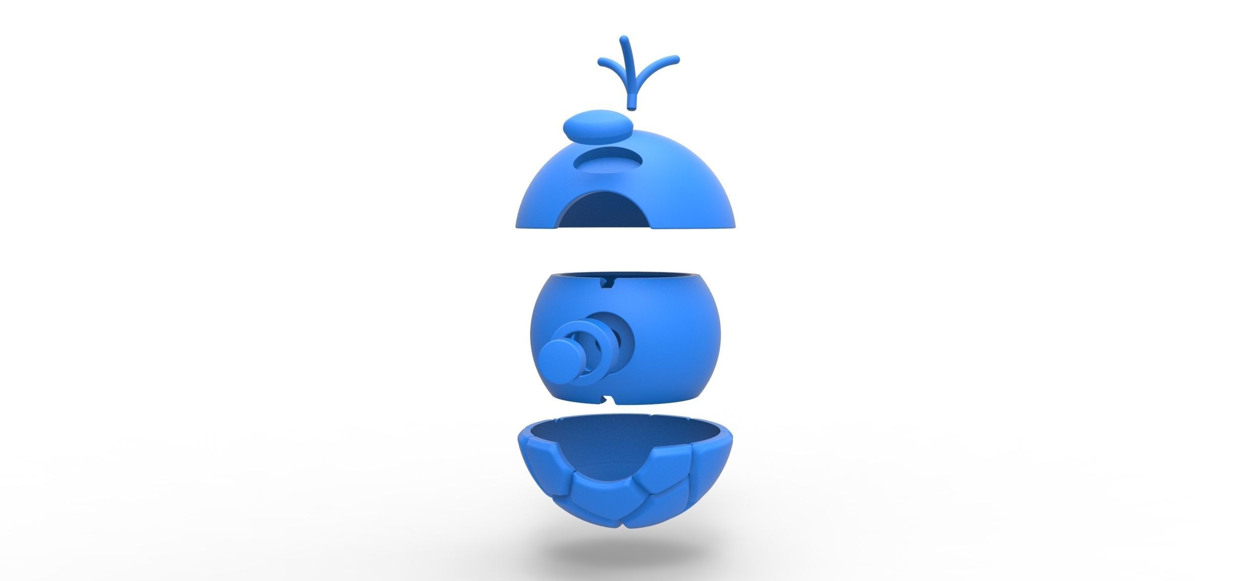  Diglett orb 3D print model_20