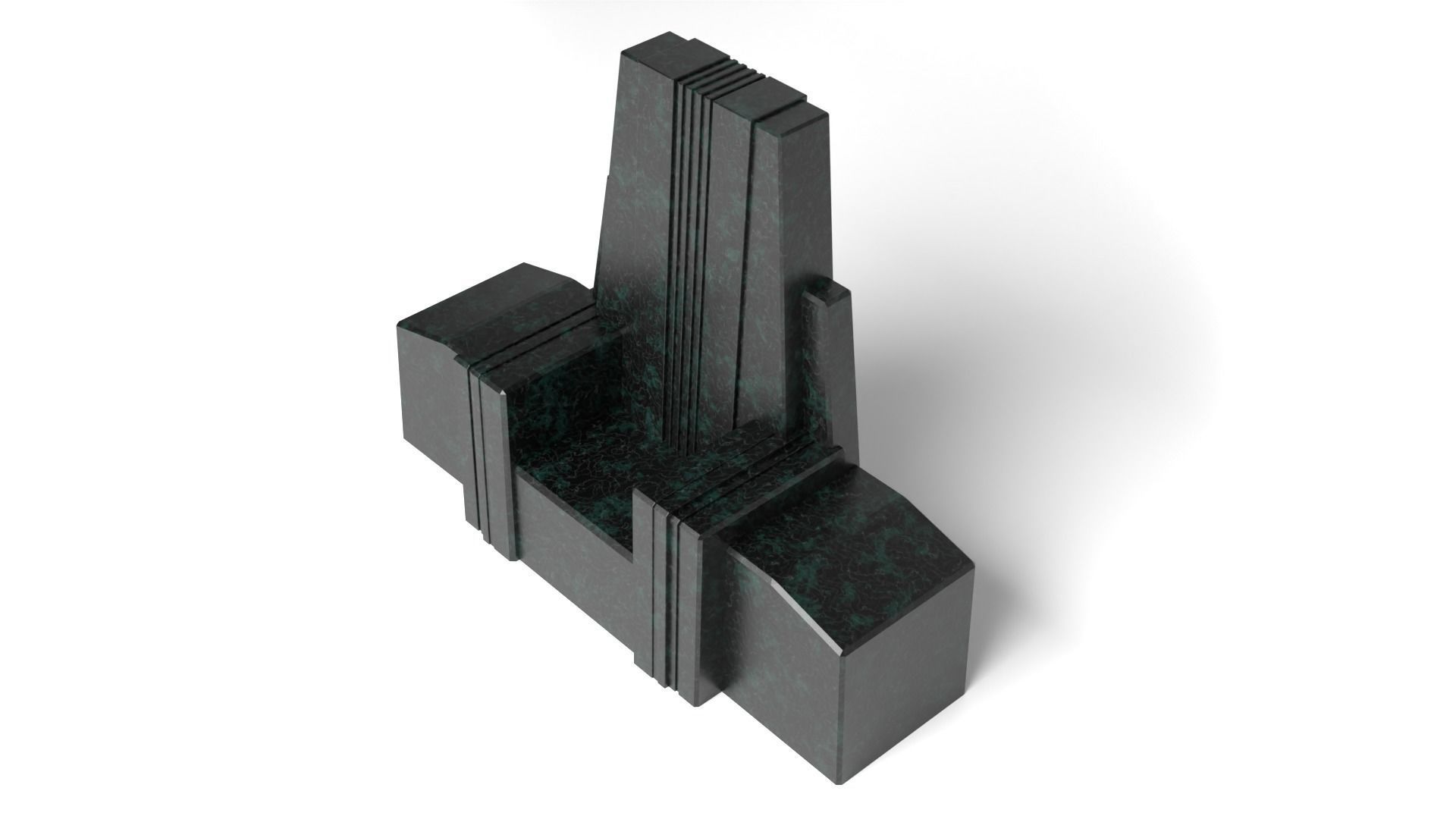 Darth Vaders Throne 1-6 scale Hottoys 3D print model_3