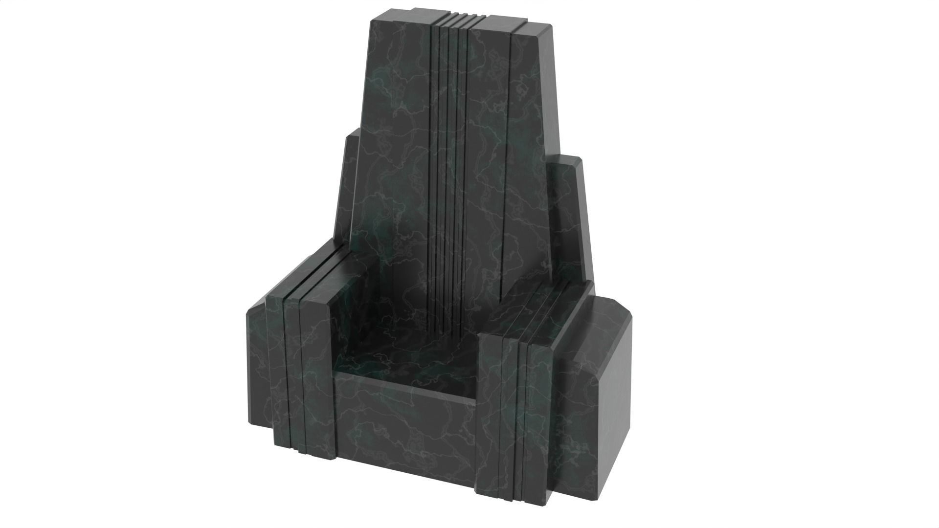 Darth Vaders Throne 1-6 scale Hottoys 3D print model_19