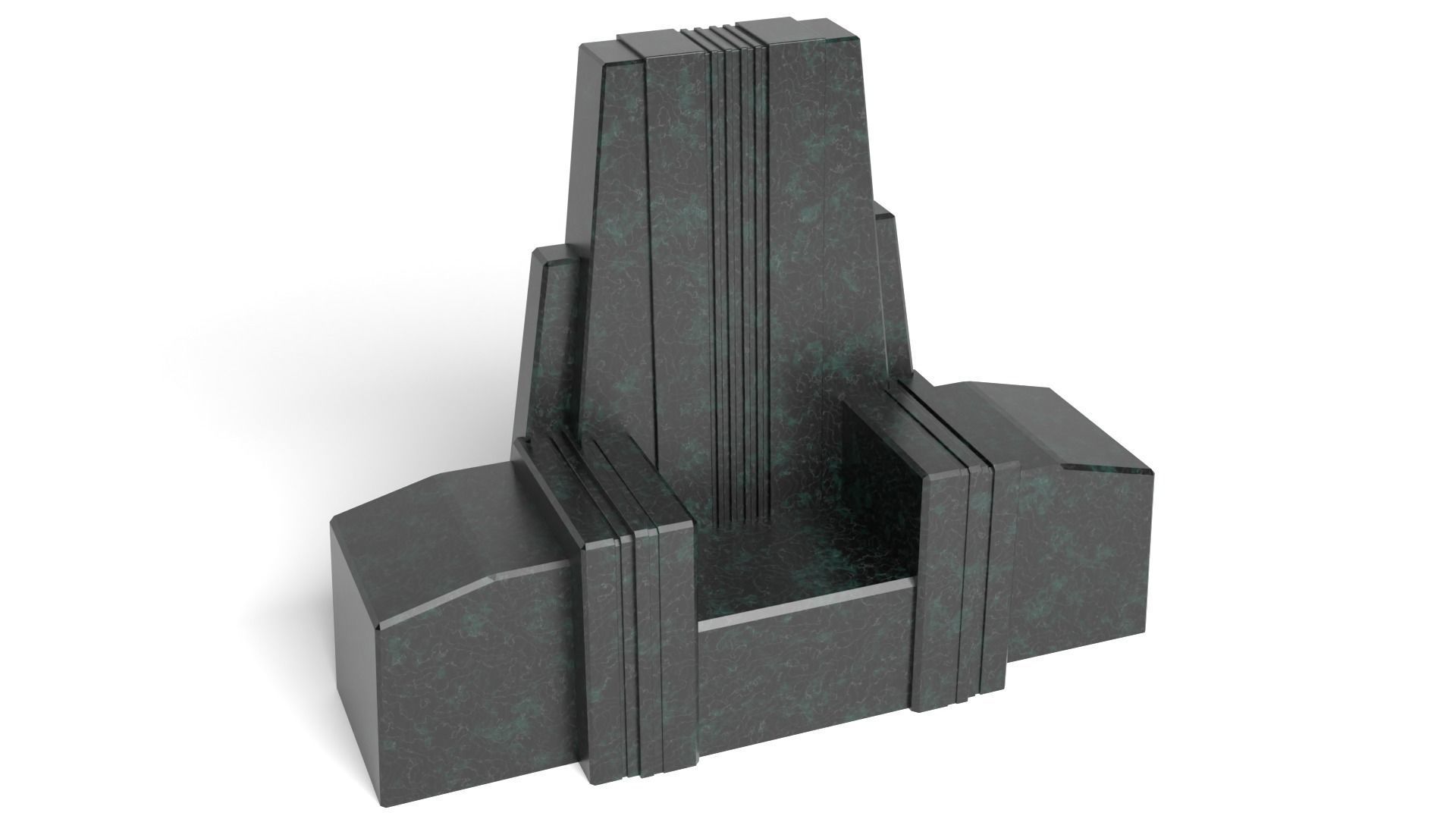 Darth Vaders Throne 1-6 scale Hottoys 3D print model_5