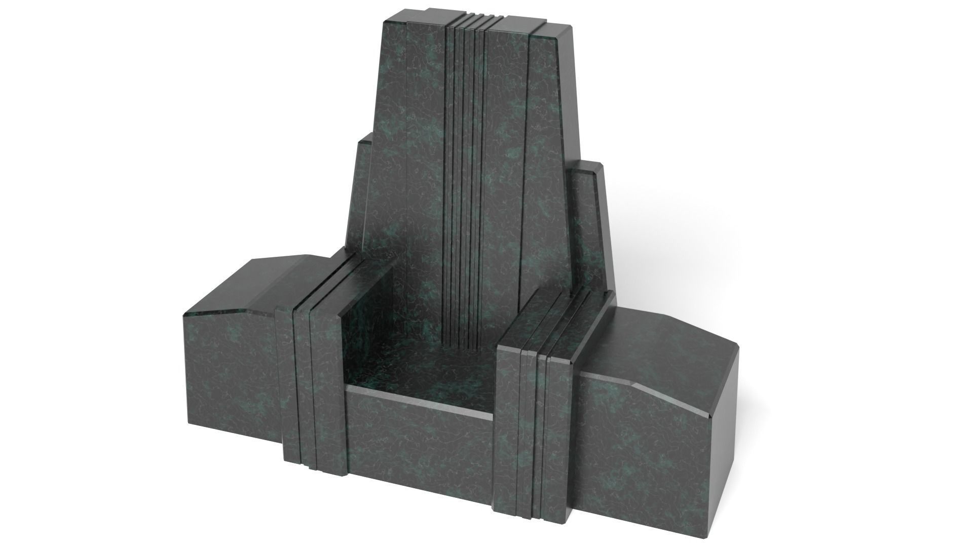 Darth Vaders Throne 1-18 scale Kenner Hasbro 3D print model_1