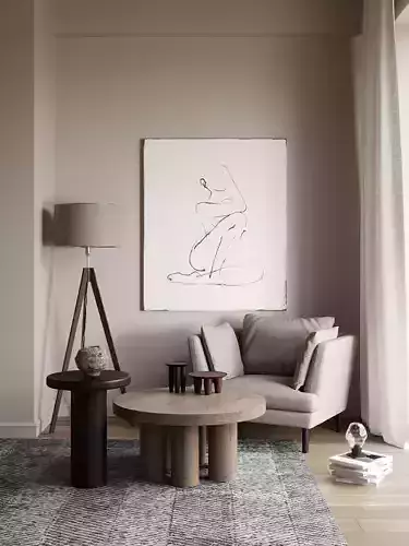 Furniture set - Cozy reading corner