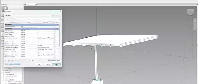 Parametric Shading Structure 3D model