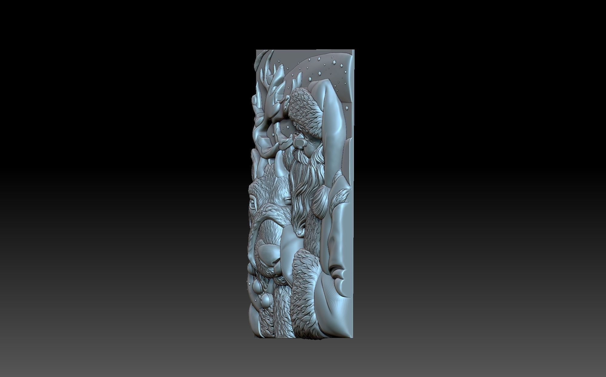 Santa Claus 3D print model_2