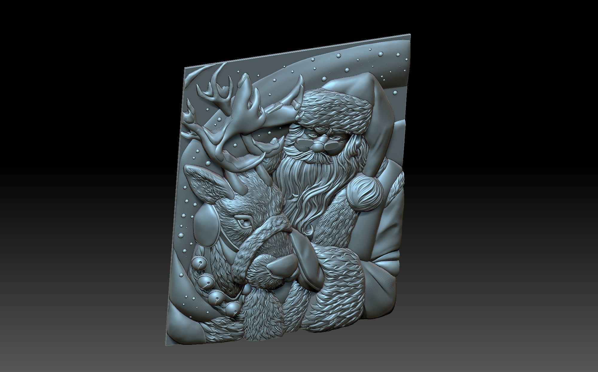 Santa Claus 3D print model_7