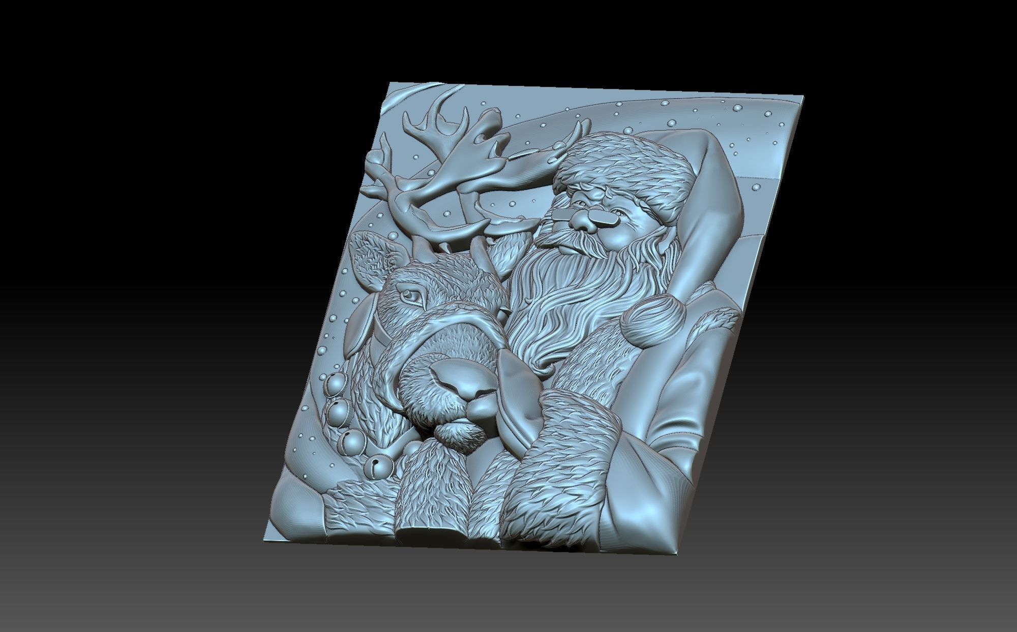 Santa Claus 3D print model_6