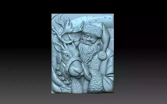 Santa Claus 3D print model