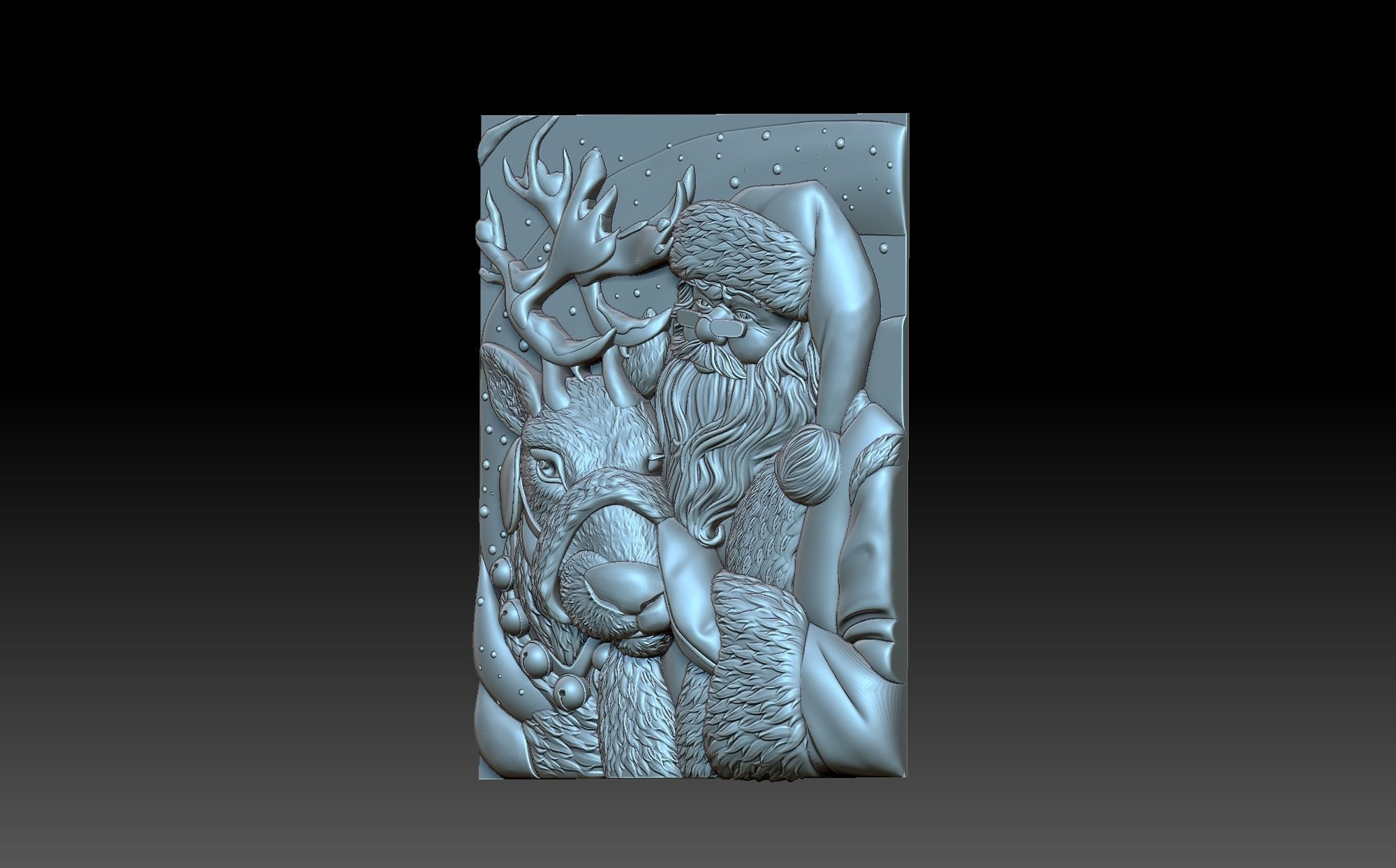 Santa Claus 3D print model_1