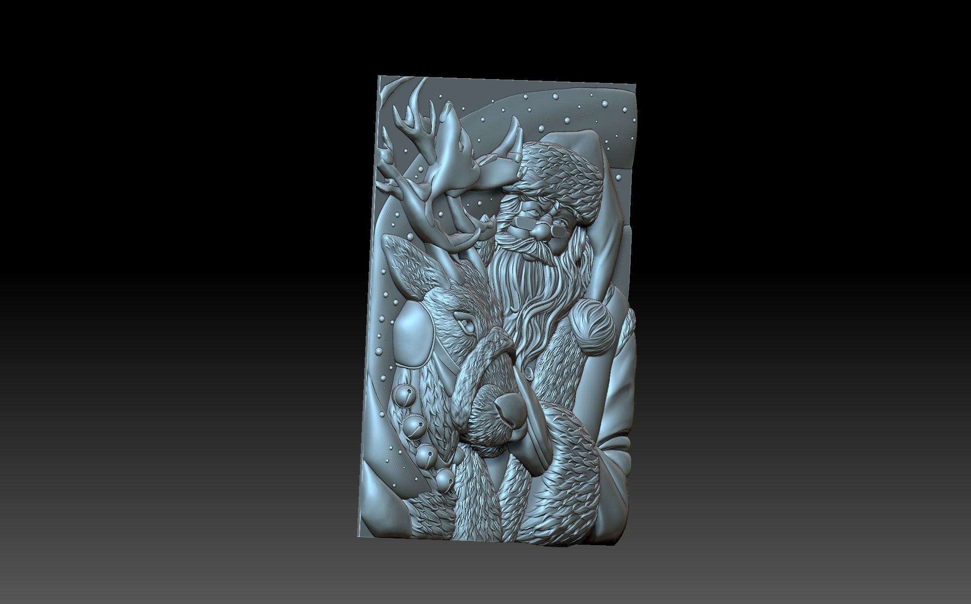 Santa Claus 3D print model_4