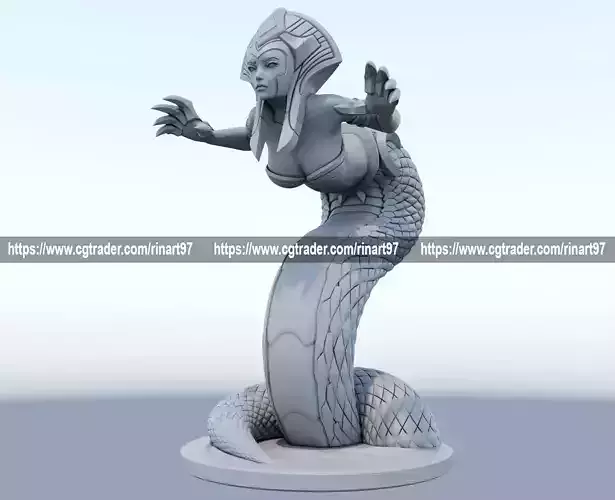cassiopeia 3D print model from League of Legends 3D print model