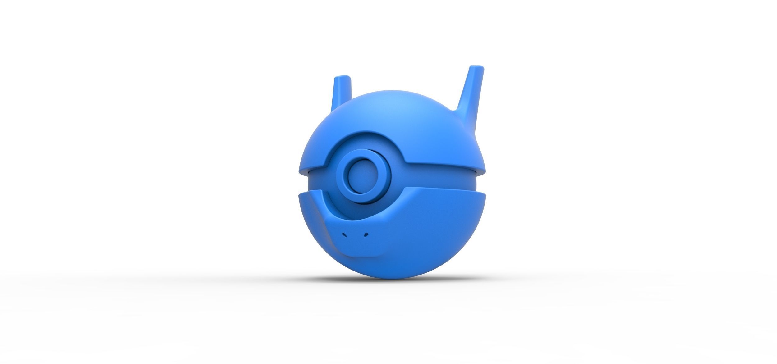Mewtu orb 3D print model_10