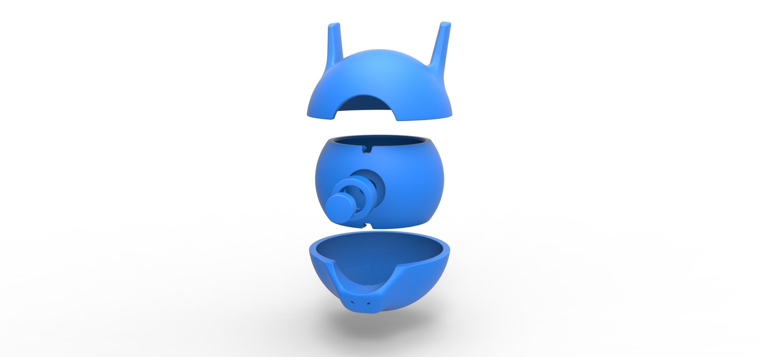 Mewtu orb 3D print model_20