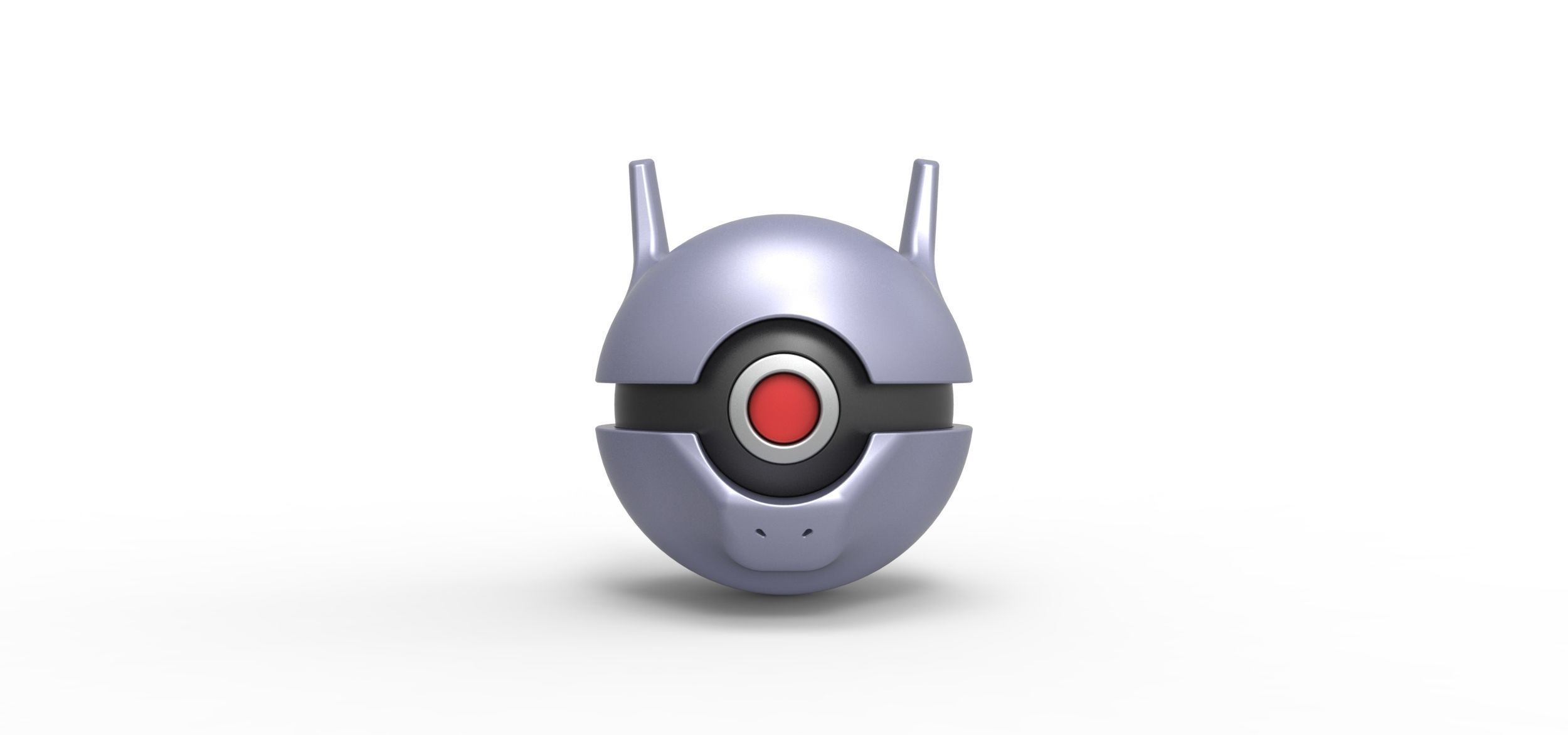 Mewtu orb 3D print model_2