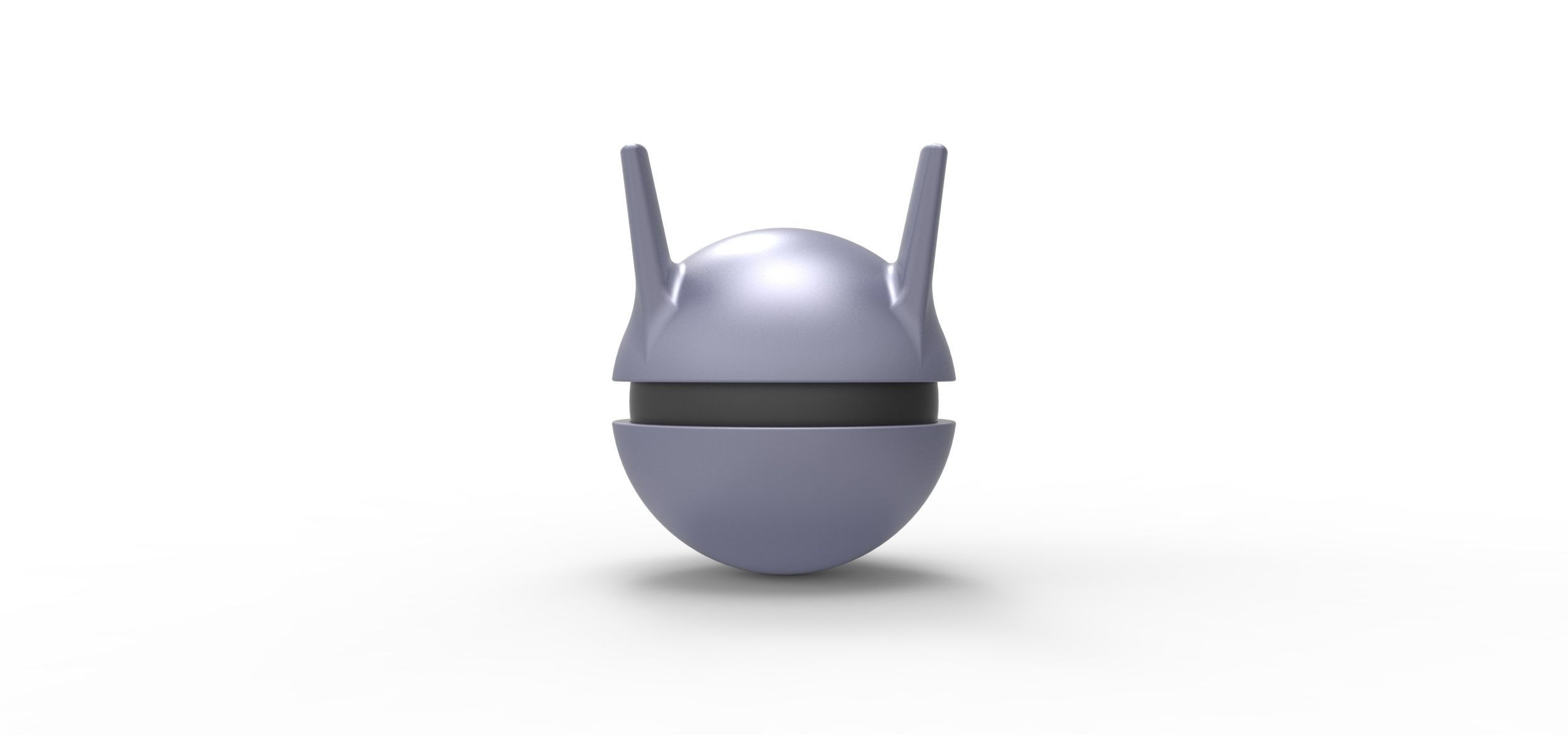 Mewtu orb 3D print model_8